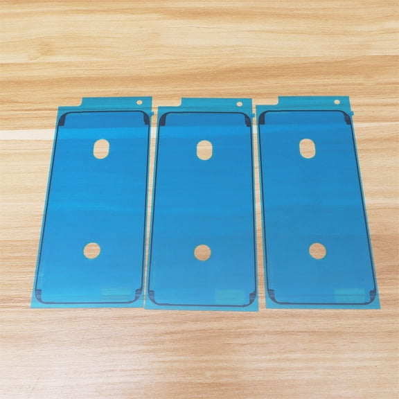 Clispeed Black Phone LCD Glue Strong Adhesive No Cutting for Back Cover 3Pcs