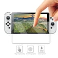 thumbnail image 3 of 2 protectores de vidrio templado FLhrweasw 9H HD para NS Switch OLED Nuevo, 3 of 5