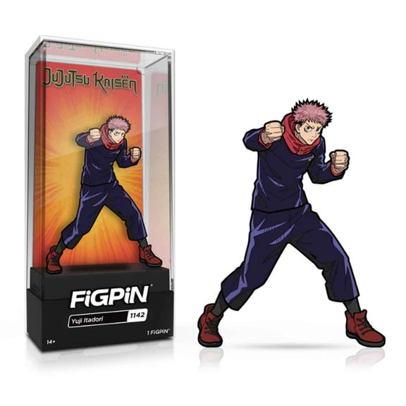 Jujutsu Kaisen Yuji Itadori FiGPiN #1142 Anime Enamel Pin