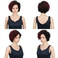 thumbnail image 3 of Locs Braided/Twist Wig for Women and Girls - 10 Inch Synthetic Kinky Curly Wig, Short Dreadlock Wig With Bangs - Ombre, Black, Blonde Crochet Wig, 3 of 52