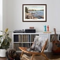 thumbnail image 4 of Art.com Lake Arrowhead, California Art Print, Brown Frame Wall Art, 44" x 32", 4 of 5