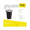 thumbnail image 3 of Luminario Led Empotrable Redondo Piso Acero Inox 6.5W Boomer, 3 of 3