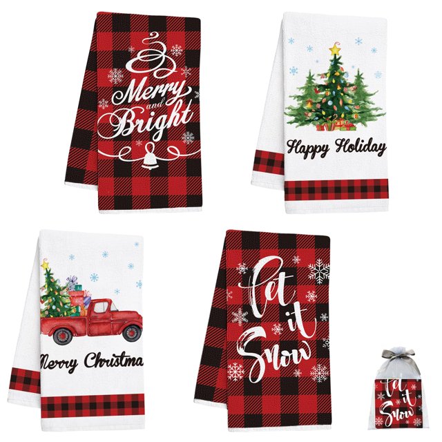 Nialnant Toallas De Cocina Navideñas Absorbentes Para Cocina, Navidad, Novedad, Regalos De Inauguración De La Casa Para Nueva Casa, Amiga, Mamá