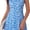 Floral White Blue, variant on Wrongduck Women's Floral A-Line Mini Dress Sleeveless Boat Neck Summer Casual Cocktail Party Dress with Pockets Vacation Outfit 2026