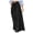 Black, variant on WREESH Womens Wide Leg Long Palazzo Pants Fashion Summer Casual Loose Button Zipper Pocket Solid Trousers Bandage Pants Black
