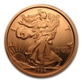 thumbnail image 1 of 1 Pound Copper Round - Walking Liberty, 1 of 2