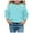 Blue, variant on Girls Sweatshirts Solid Long Sleeve T-Shirts Kids Fall Oversized Tops Casual Crewneck Tees,Hot Pink,7-8 Years