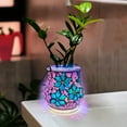 thumbnail image 4 of Xihbxyly Kit de Candelabro de Vidrio para Armar, Diseño Romántico de Luz de Neón, Efecto Luminoso de Cristal, Decoración de Pared para Dormitorio, Rompecabezas para Padres E Hijos, Regalo de San Vale, 4 of 5
