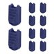 thumbnail image 1 of Uxcell Tiradores de Cremallera Puntas de Cuerda de Plástico Clips de Fin de Cordón para Cuerdas de Paracord Mochila Lazos de Cordón Azul Oscuro, 1 of 7
