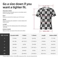 thumbnail image 2 of Yiaed Nautical Anchors1 Print Mens Short Sleeve Tight Fit T-Shirt, Crewneck Casual Tee-XX-Large, 2 of 5