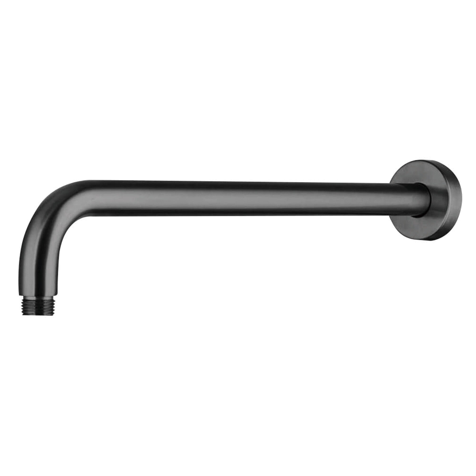 Solid Brass Shower Head with 6 Inch Shower Arm and Flange High Pressure Heavy Duty Matte Black Solid Brass Shower Head with 6 Inch Shower Arm and Flange High Pressure Heavy Duty Matte Black