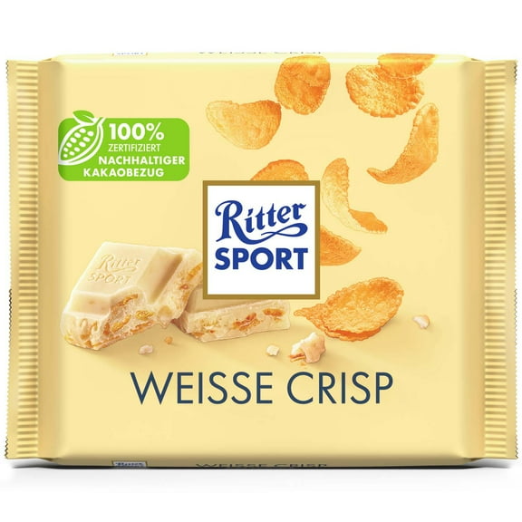 Ritter Sport White With Corn Flakes