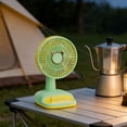 thumbnail image 3 of Small Desk Fan Usb Rechargeable, Quiet Portable Desktop Fan for Office, 3 Speeds, 3 of 6
