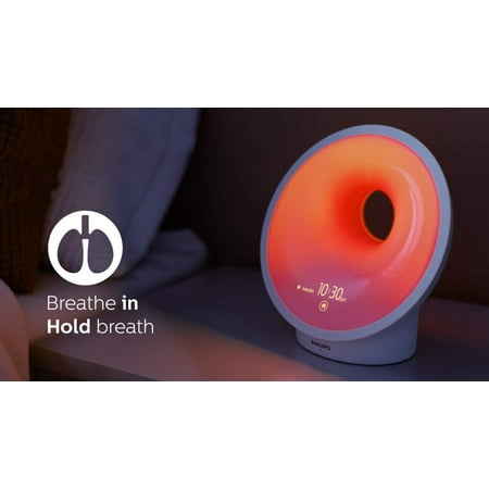 Philips Somneo Connected Sleep and Wake-up Light Therapy Lamp, Smartphone Enabled (HF3670/60)
