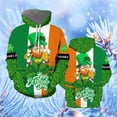 thumbnail image 4 of Nuevas y cómodas sudaderas con capucha con estampado 3D del Día de San Patricio, ropa para hombres y mujeres, sudaderas para niños, sudaderas con capucha, 4 of 4