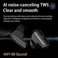 thumbnail image 4 of Smart Watch & TWS Earbuds 2-in-1: 1.43" AMOLED, Music/Calls, Sleep/Calorie Tracker, IP67 Waterproof, iOS/Android Compatible, 4 of 11