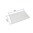 thumbnail image 5 of Mainstays Nonstick Carbon Steel Cooling Rack, 10" x 16", Black, Set of 2, Rectangular, 5 of 9