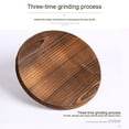 thumbnail image 3 of Beautiful Lightweight Natural Wooden Pot Cover Pan Lid With Large Handle Anti-Hot Anti-Spillover 10/11.8/14/15.7Inch, 3 of 6