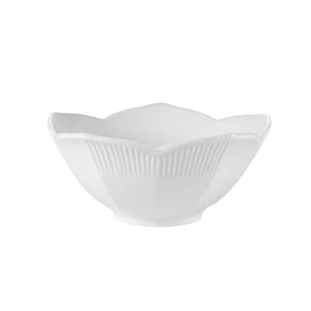 

RCN Specialty Item Lotus Bowl 16 Oz. 6-1/2 Sq. X 2-7/8 H Porcelain White 36 packs