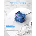 thumbnail image 5 of BESTEK 8 Outlet 6 USB Power Strips Tower, Surge Protector with 10W Wireless Charger & PD20W USB C, 4000Joules, 5ft Cord, Blue, 5 of 8