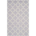 thumbnail image 2 of SAFAVIEH Cambridge Leonard Geometric Wool Area Rug, Lavender/Ivory, 4' x 6', 2 of 7