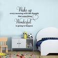 thumbnail image 2 of Adhesivos de pared de PVC inspiradores para despertar cada mañana, 2 of 2
