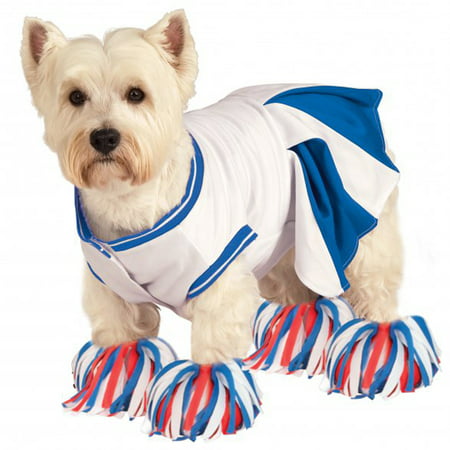 Rubie's Cheerleader Halloween Dog Costume - Blue -