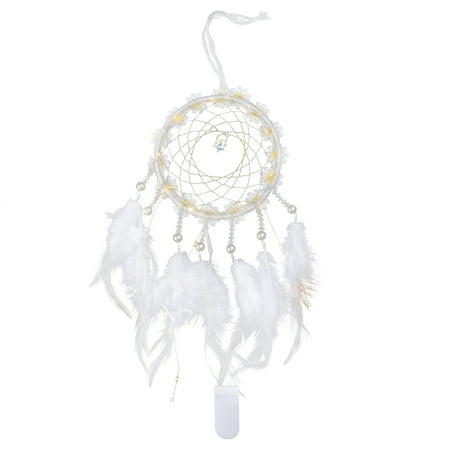 

Frcolor Dream Catcher Light Valentines Up Glowing Led Indian Wall Handmade Hanging Car Gift