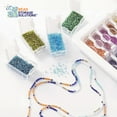 thumbnail image 6 of Elizabeth Ward 45 Pc Bead Storage Solutions Craft Supplies Organizer, 8 Pk, 6 of 13