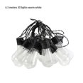 thumbnail image 4 of Windproof Waterproof Solar String Light Bulb Indoor Outdoor 2 Modes Strip Lightbulb Wedding Thanksgiving Lighting Decoration Warm 6.5m, 4 of 8
