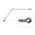 thumbnail image 2 of Aria Corner Window Curtain Rod 13/16 inch dia. 120-170" - Satin Nickel, 2 of 3
