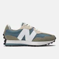 thumbnail image 1 of New Balance 327 [MS327CR] Men Casual Shoes Olive Green/Beige, 1 of 5
