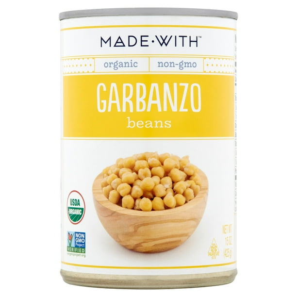 Made With Beans Garbanzo Org,15 Oz (Pack Of 12)