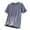 Dark Gray, variant on Men's 4XL Big and Tall Ice Silk Cooling Short Sleeve Breathable Loose Fit T-Shirt