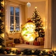 thumbnail image 4 of 1-Pieces Christmas Window Decorations - LED Battery Operated Christmas Lights, Light up Christmas Decorations with Suction Cup for Holiday Decor, C, 4 of 7