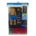thumbnail image 4 of Fruit of the Loom Men's CoolZone Fly Assorted Boxer Briefs, Extended Sizes, 4 Pack, 4 of 6