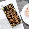 thumbnail image 6 of FKBRCL4U Compatible with Samsung Galaxy A42 5G Case, Brown Leopard Texture Luxury Golden Decoration for Girl Women Soft TPU Shockproof Protective Hard PC Back, 6 of 7