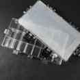 thumbnail image 4 of AURARMLET 1-Pack Color Mixing Box Painting Palette Transparent Plastic Artist Paint Tray, 4 of 8