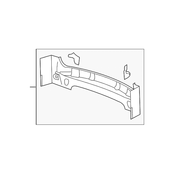 Genuine OE GM Rear Body Panel 25866274