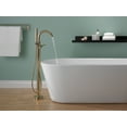 thumbnail image 2 of Delta Trinsic Contemporary Floor Mount Tub Filler Trim in Champagne Bronze T4759-CZFL Faucet, 2 of 2