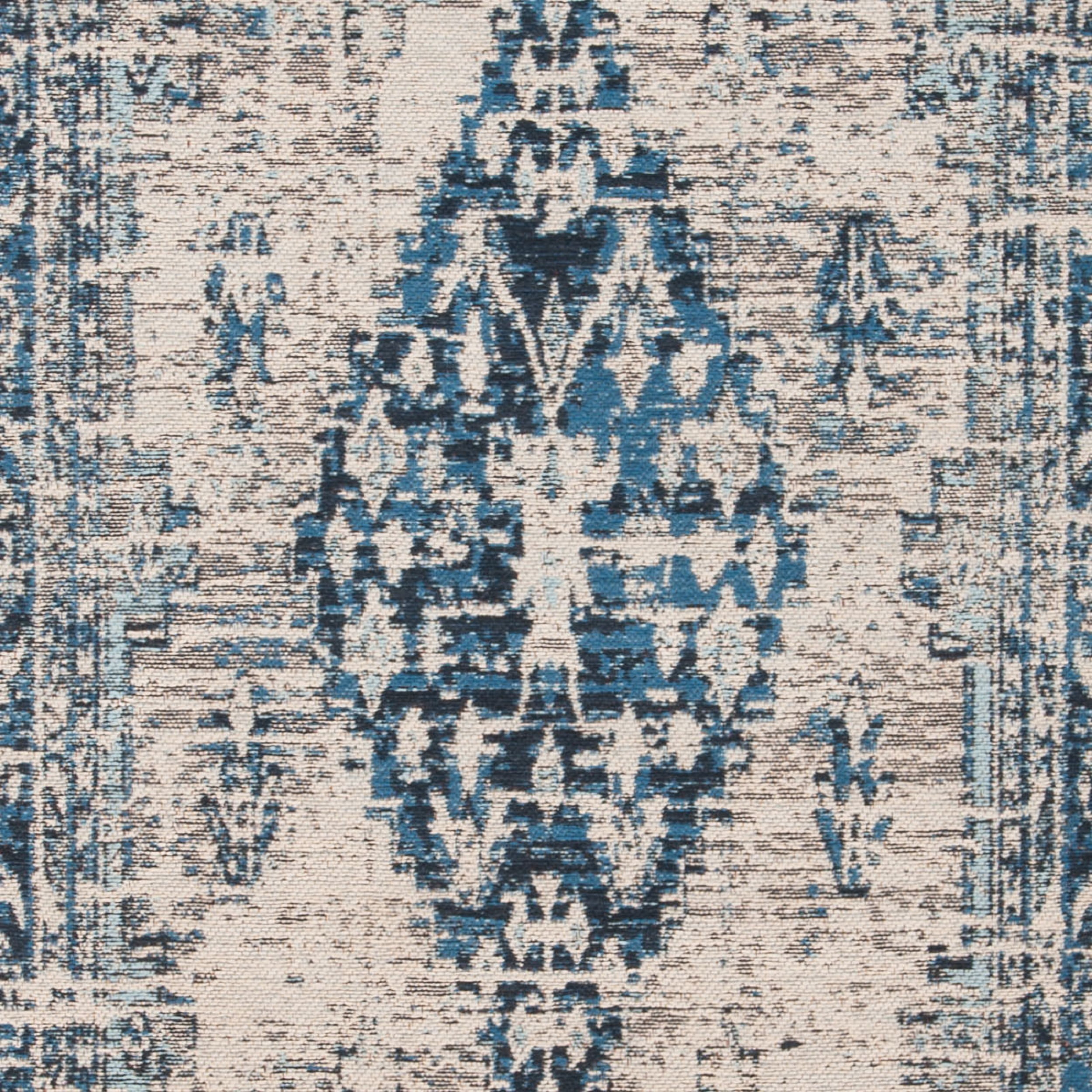 SAFAVIEH Classic Vintage Bedinn Overdyed Polyester Runner Rug, Blue, 2'3" x 8'