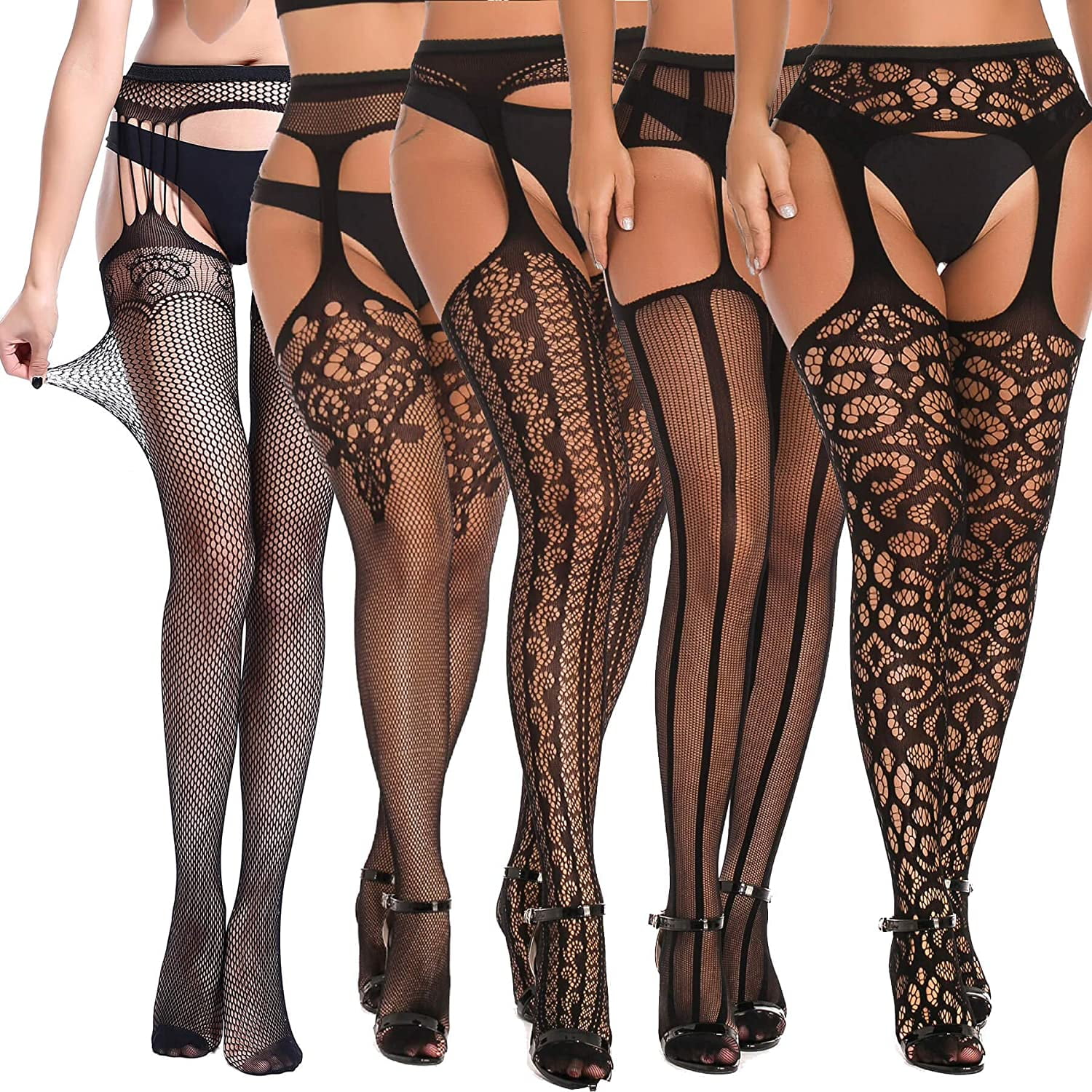 Garter belt tights hotsell