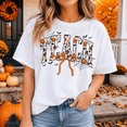 thumbnail image 5 of Halloween Teach Pumpkin Bow T-Shirt, Cute Teacher Graphic Tee, Retro Spooky Season Shirt, Fall Classroom Apparel Gift for Her - White, M, 5 of 5