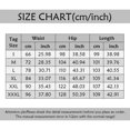 thumbnail image 2 of Hauaitttt Women Daily Solid Color Pocket Elastic Imitation Denim High Waist Tight Fit Fitness Leggings Cute Women Tops Workout Leggings for Women plus Size Womens Work Clothes Casual Business Casual, 2 of 6