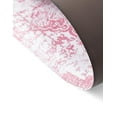 thumbnail image 5 of Unique Loom Comfort Mat Collection - Sofia (2'  x 5' Rectangle Rose Pink/Ivory), 5 of 5