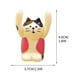 thumbnail image 2 of Adornos de panda para salpicadero de coche, bonita decoración de madera para jardinería, figuras de animales pequeños, estilo chino, decoración de estantes de pared, decoración de,topliu, 2 of 8