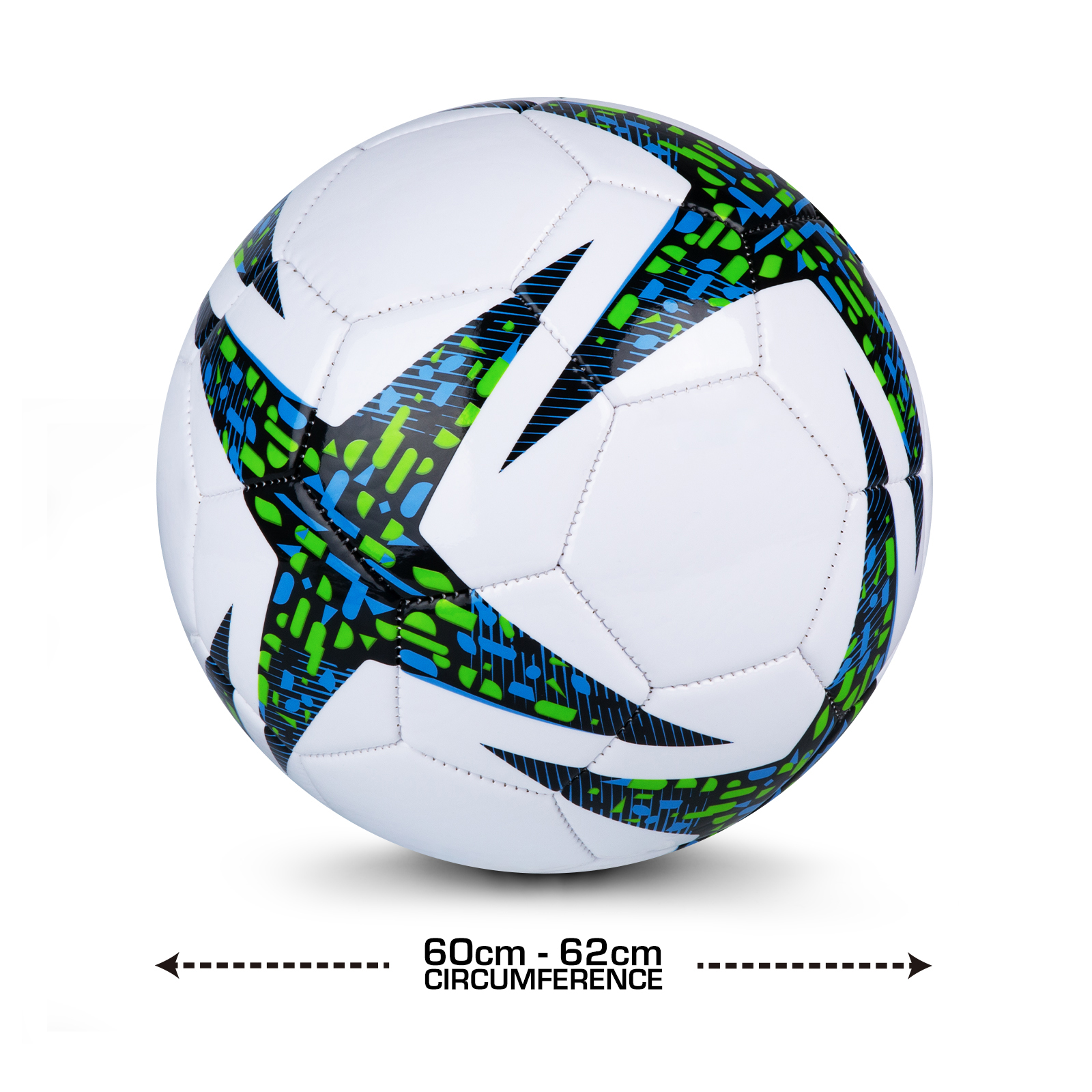Athletic Works Size 3 Soccer Ball, Blue