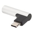 thumbnail image 4 of Type C To 3.5mm Adapter Type C To 3.5mm Converter Earphone Adapter Type C To 3.5mm Headphone Adapter DAC Chip Support 32bit 384KHz Type C To 3.5mm Adapter Silver White, 4 of 8