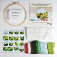 thumbnail image 4 of pitrice Landscape Wool Needle Felting Kit Beginner Children DIY Christmas Grassland, 4 of 8