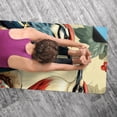 thumbnail image 5 of Woodpecker Yoga Blanket Storage Bag - 72.8"x26.8" for Yoga, Pilates, Fitness - Gym Towel, Yoga Towel Included, 5 of 6
